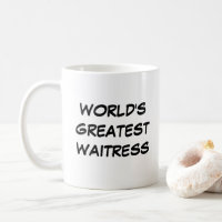"World's Greatest Waitress" Mug