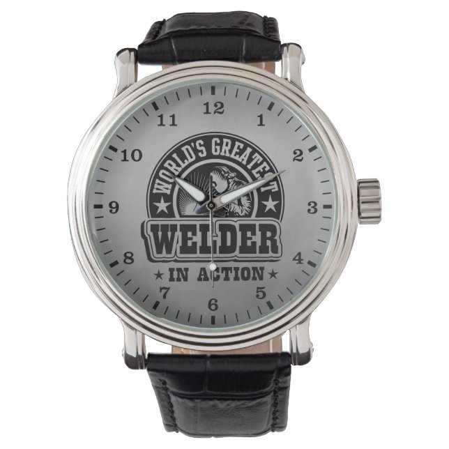 World's Greatest Welder In Action Watch (Front)