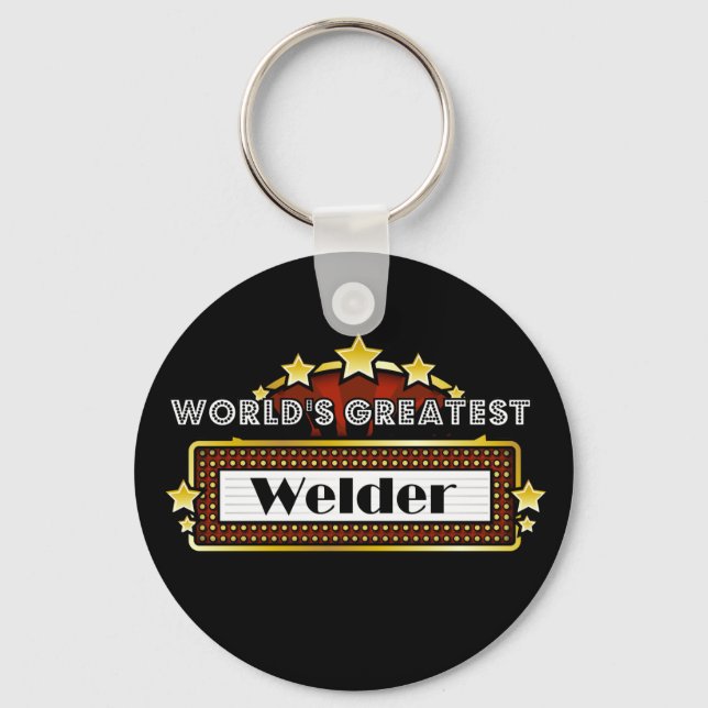 World's Greatest Welder Key Ring (Front)