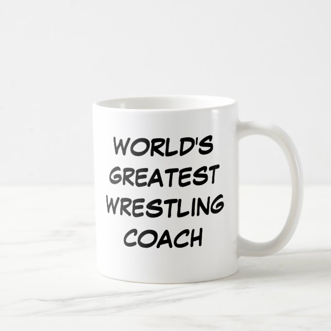 "World's Greatest Wrestling Coach" Mug (Right)
