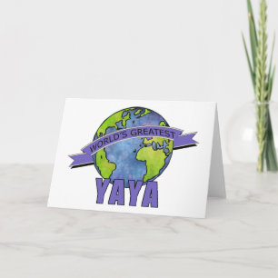 World's Greatest YaYa Card