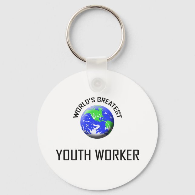 World's Greatest Youth Worker Key Ring (Front)
