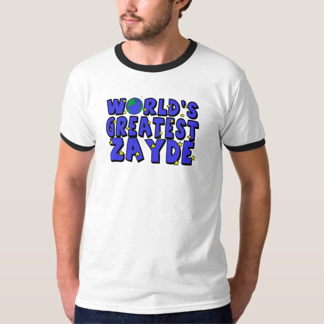 World's Greatest Zayde T-Shirt (Front)