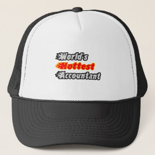 World's Hottest Accountant Trucker Hat