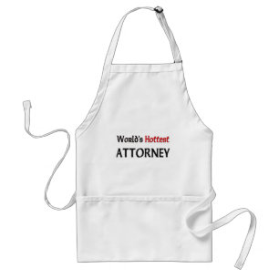 Worlds Hottest Attorney Standard Apron