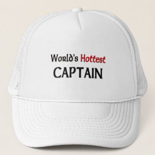 Worlds Hottest Captain Trucker Hat