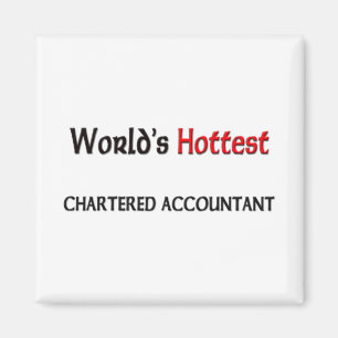 Worlds Hottest Chartered Accountant Magnet