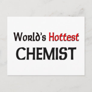 Worlds Hottest Chemist Postcard