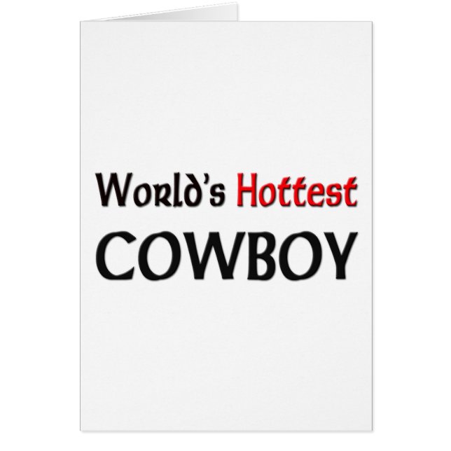 Worlds Hottest Cowboy (Front)