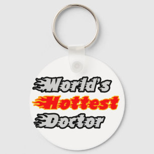 World's Hottest Doctor Key Ring
