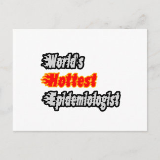 World's Hottest Epidemiologist Postcard