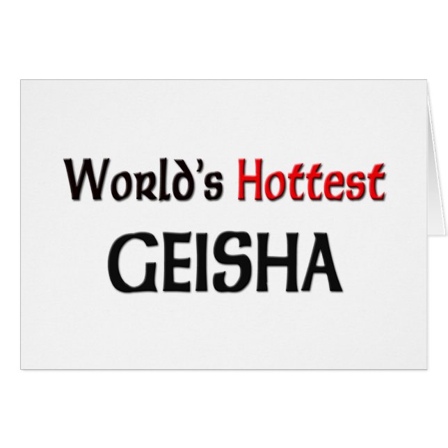 Worlds Hottest Geisha (Front Horizontal)