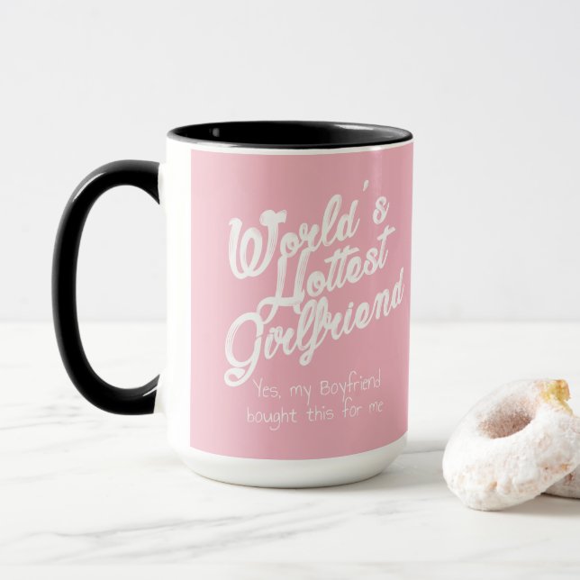 World's Hottest Girlfriend Mug (With Donut)
