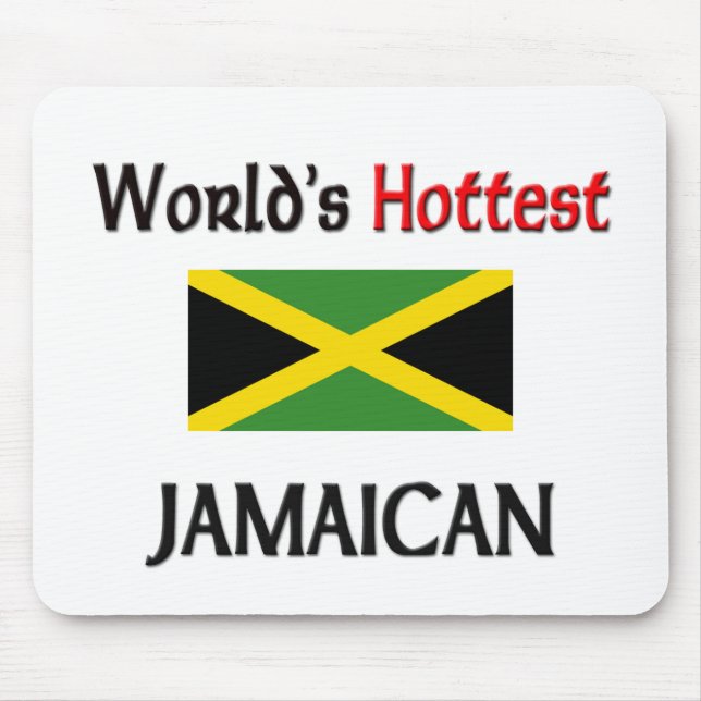 World's Hottest Jamaican Mouse Pad (Front)