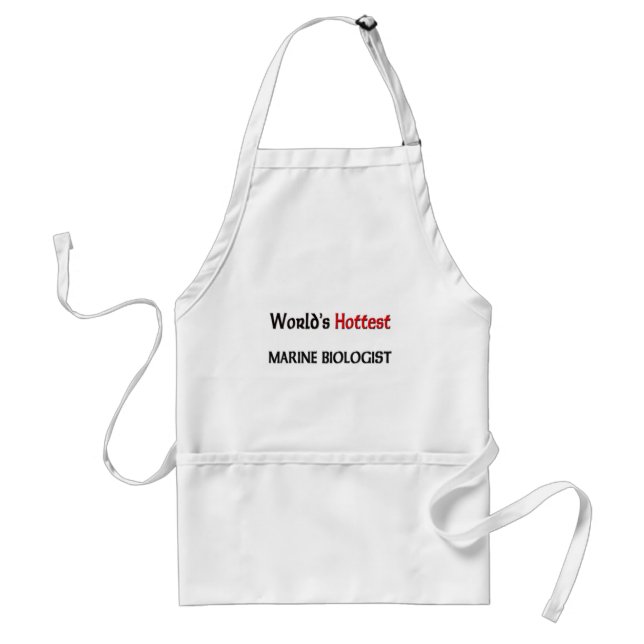 Worlds Hottest Marine Biologist Standard Apron (Front)