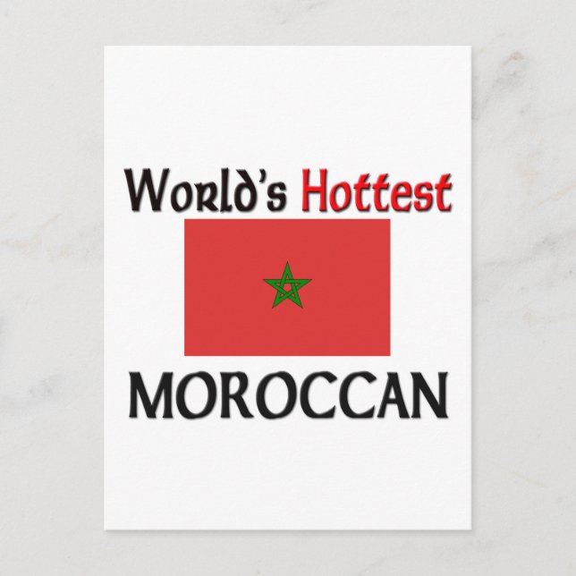 World's Hottest Moroccan Postcard (Front)