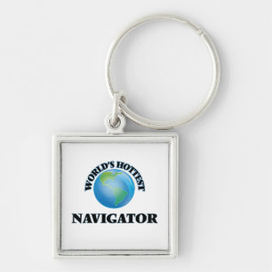 World's Hottest Navigator Key Ring