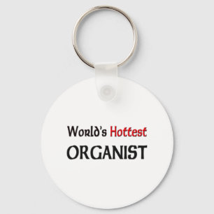 Worlds Hottest Organist Key Ring
