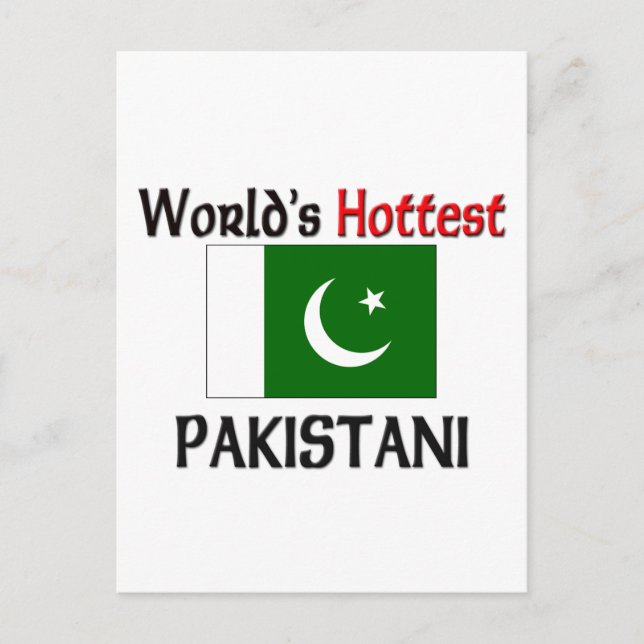 World's Hottest Pakistani Postcard (Front)