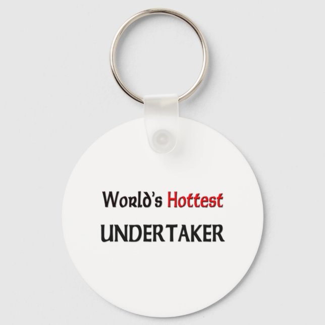 World's Hottest Undertaker Key Ring (Front)