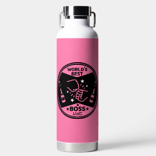 World's lady Greatest Boss Water Bottle