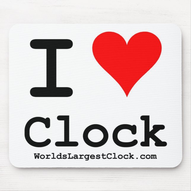 World's Largest Clock Mousepad (Front)