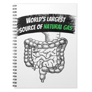 World's Largest Source Of Natural Gas Farting Notebook