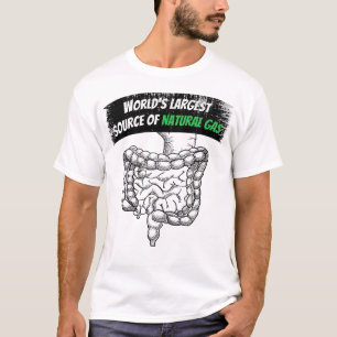 World's Largest Source Of Natural Gas Farting T-Shirt