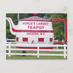 World's Largest Teapot Postcard