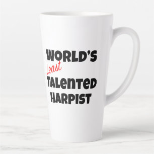 World's Least Talented  Harpist  Gag Gift Mug