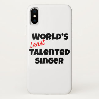 World's Least Talented Singer Case-Mate iPhone Case