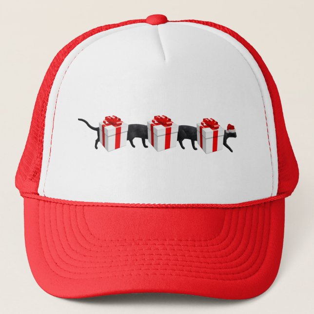 World's Longest Cat Trucker Hat (Front)
