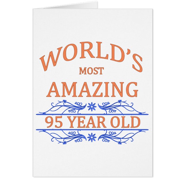 World's Most Amazing 95 Year Old (Front)