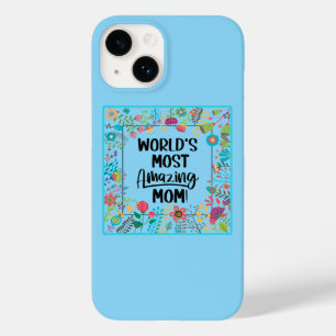 World's Most Amazing Mum Case-Mate iPhone 14 Case