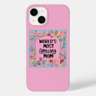 World's Most Amazing Mum Case-Mate iPhone 14 Case