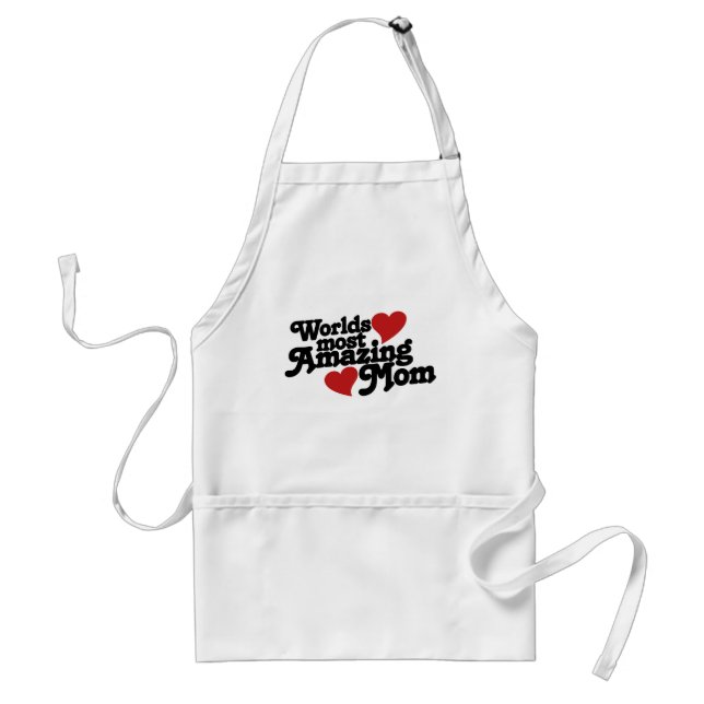 Worlds most amazing mum standard apron (Front)