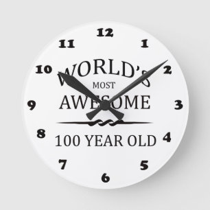 World's Most Awesome 100 Year Old Round Clock