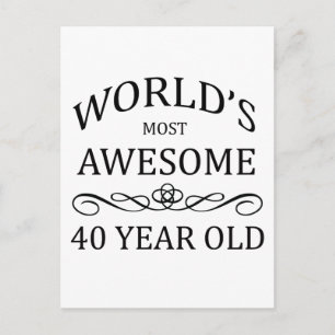 World's Most Awesome 40 Year Old Postcard