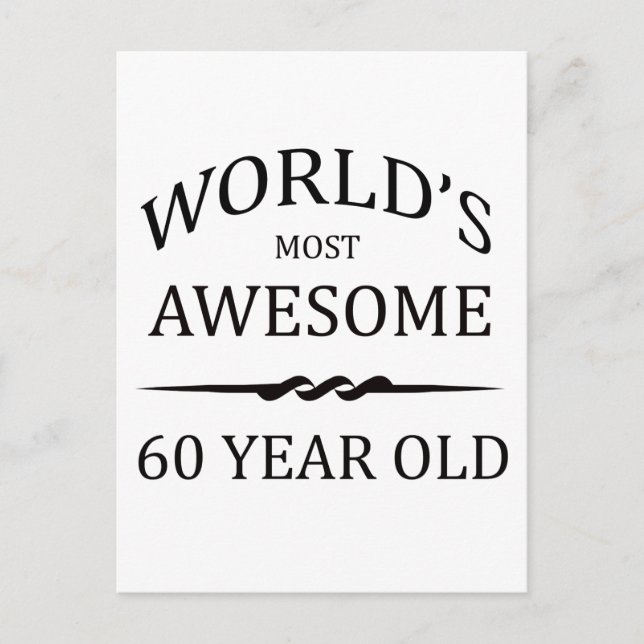 World's Most Awesome 60 Years Old Postcard (Front)