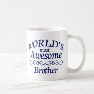 World's Most Awesome Brother Coffee Mug