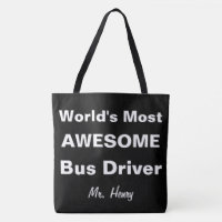 World's Most Awesome Bus Driver Personalised