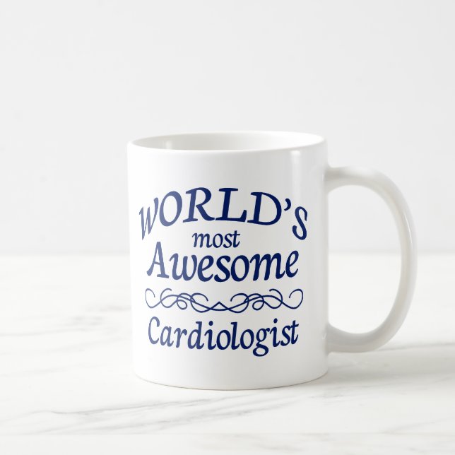 World's Most Awesome Cardiologist Coffee Mug (Right)