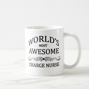 World's Most Awesome Charge Nurse Coffee Mug