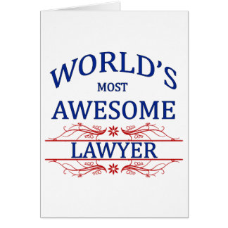 World's Most Awesome Lawyer