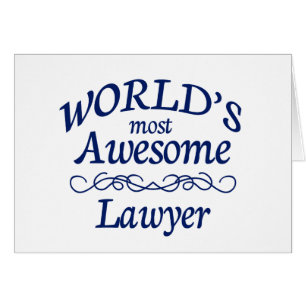 World's Most Awesome Lawyer