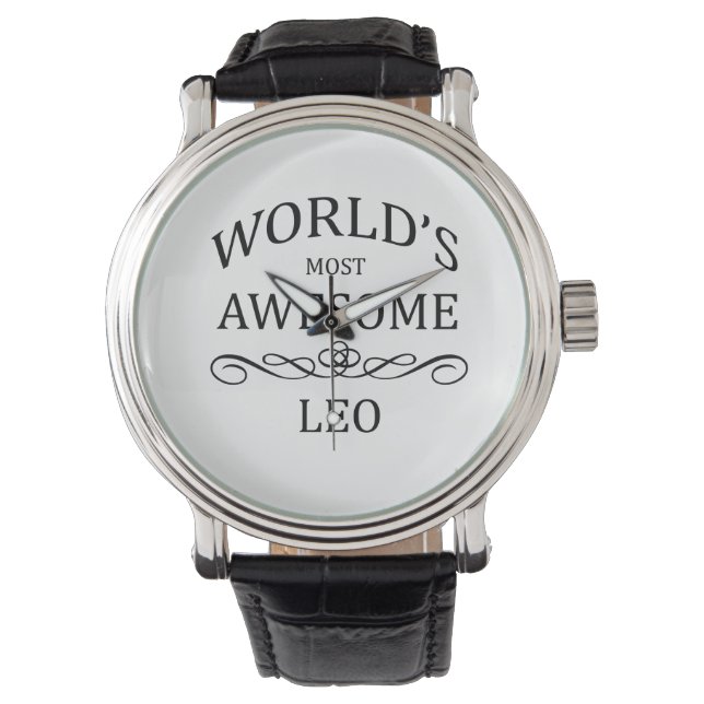 World's Most Awesome Leo Watch (Front)
