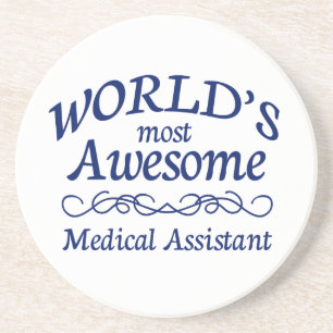 World's Most Awesome Medical Assistant Coaster