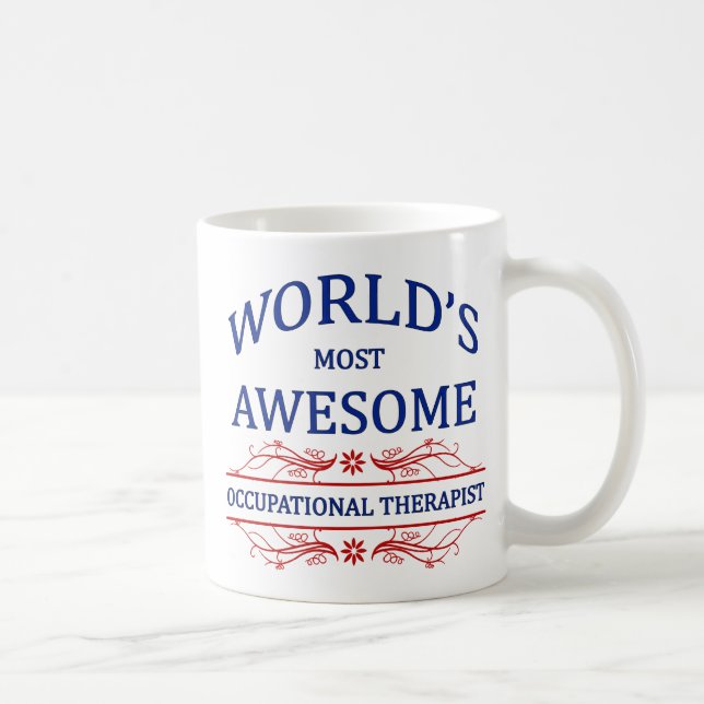 World's Most Awesome Occupational Therapist Coffee Mug (Right)