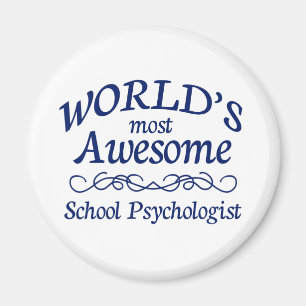 World's Most Awesome School Psychologist Magnet