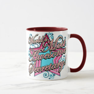 Worlds Most Awesome Secretary Mug